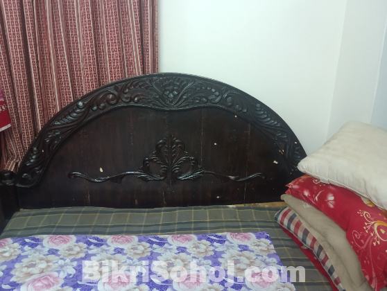 সিরিজ কাঠের সেমি বক্স খাট